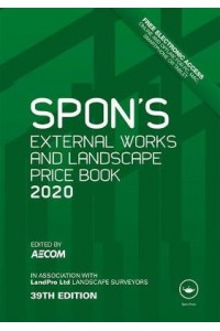 Spon's External Works and Landscape Price Book 2020