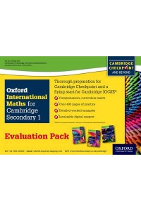 Complete Mathematics for Cambridge Secondary 1- Evaluation Pack