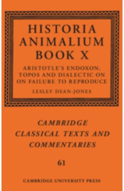 Historia Animalium Book X