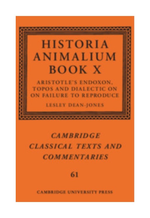 Historia Animalium Book X