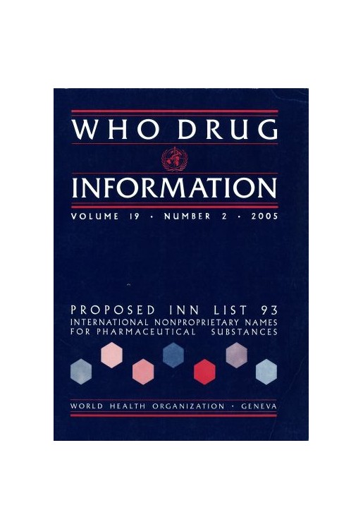 WHO Drug Information Volume 19 Number 2