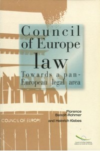 Council of Europe Law Towards a Pan-European Legal Area