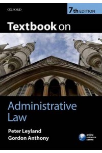 Textbook on Administrative Law