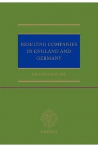 Rescuing Companies in England and Germany