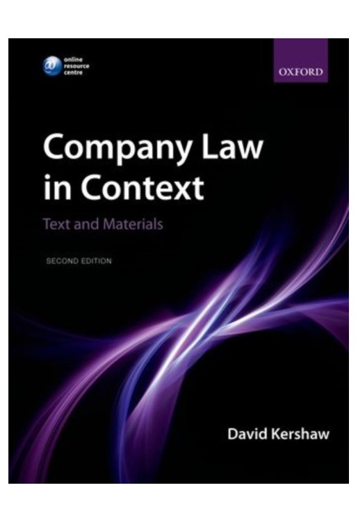 Company Law in Context