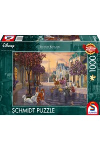 Disney Dreams Collection - The Aristocats by Thomas Kinkade 1000 Piece Schmidt Puzzle