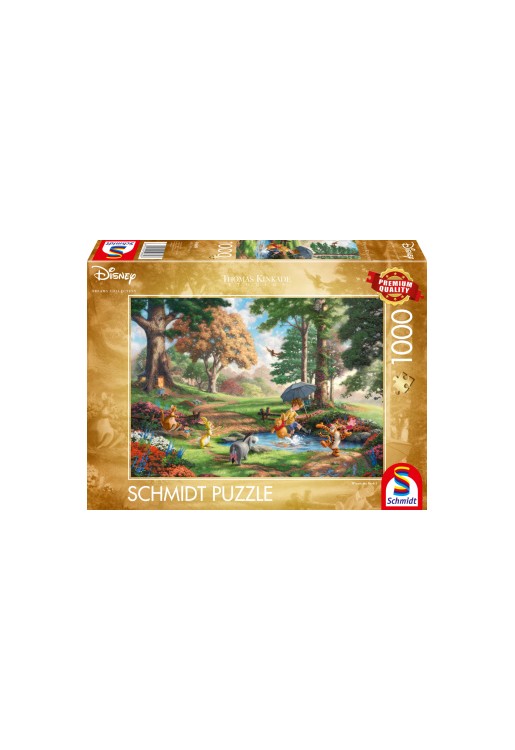 Disney Dreams Collection - Winnie the Pooh by Thomas Kinkade 1000 Piece Schmidt Puzzle