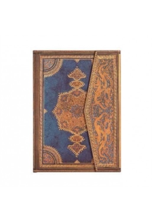 Safavid Indigo (Safavid Binding Art) Midi Unlined Hardcover Journal
