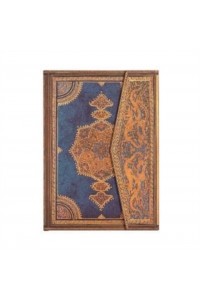Safavid Indigo (Safavid Binding Art) Midi Unlined Hardcover Journal