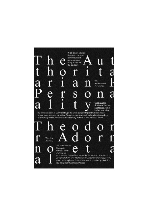 The Authoritarian Personality