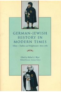 German-Jewish History in Modern Times