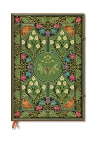 Poetry in Bloom Grande Unlined Hardcover Journal